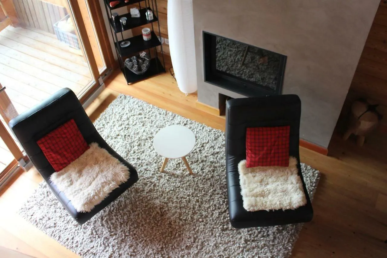 Les Chalets Du Chaberton, Pied De Pistes Et Spa Montgenevre Apartment